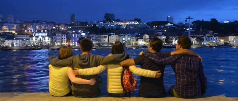 Porto by night