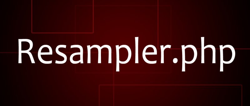 Resampler.php - rychlá editace obrázků