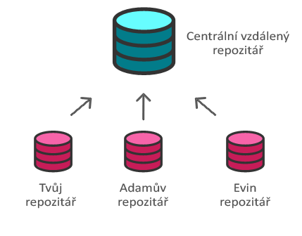 Centrální a lokální repozitář