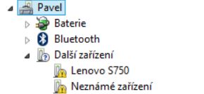 Neznámé zařízení